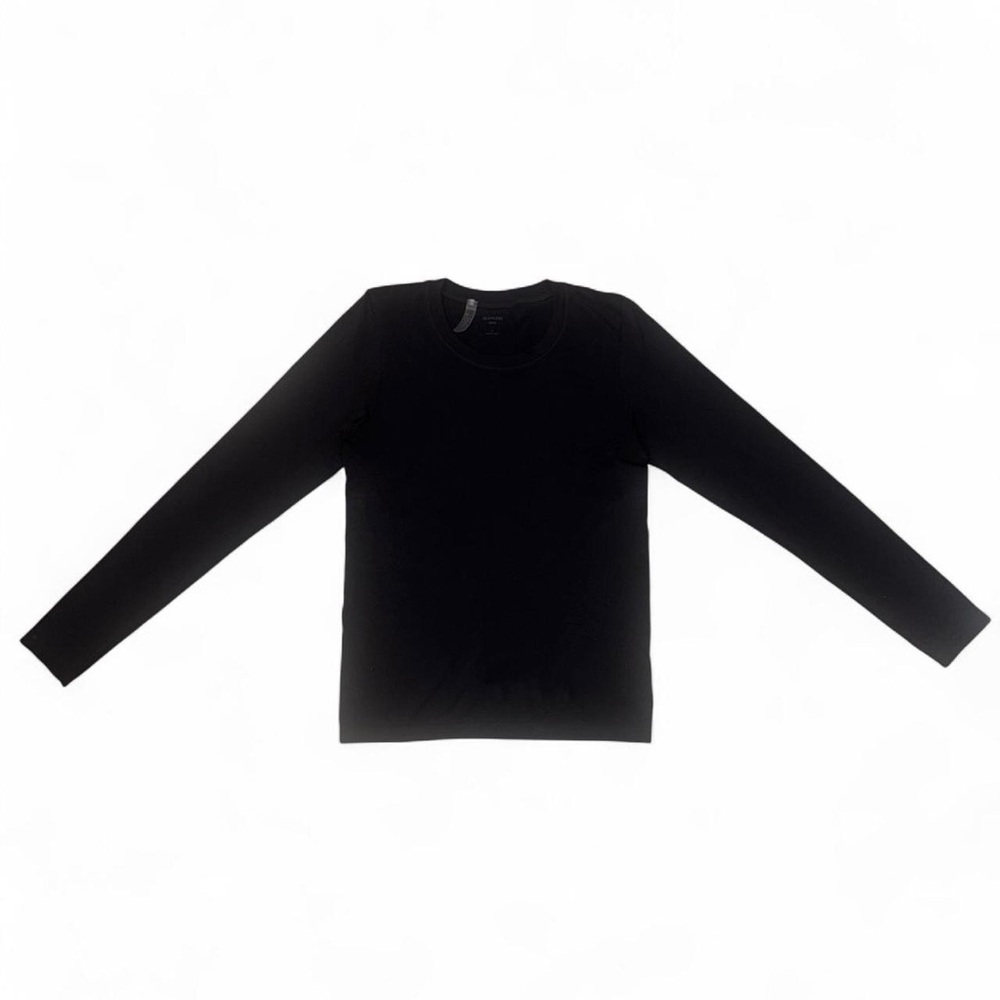 Aritzia Seamless Long Sleeve Top — Black 🖤